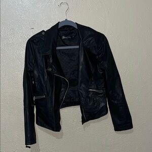 Forever 21 Black Leather Jacket